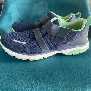 Vionic navy slip on sneakers